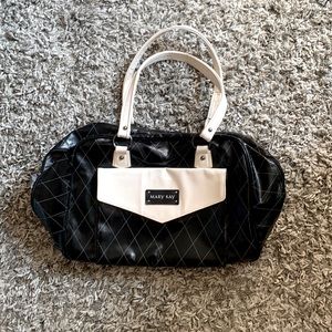 Black and white MARY KAY bag